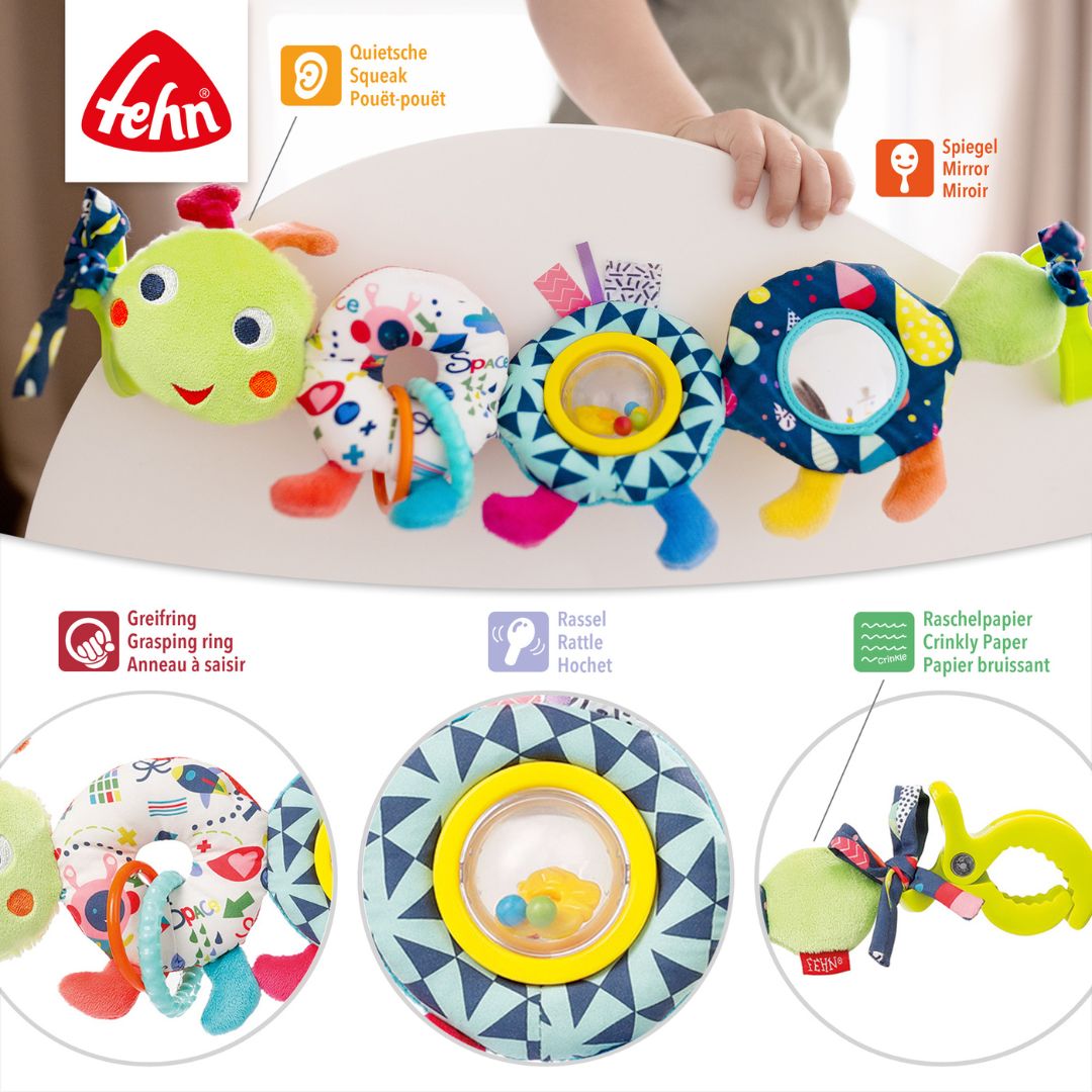 Magical Little Caterpillar Pram Chain