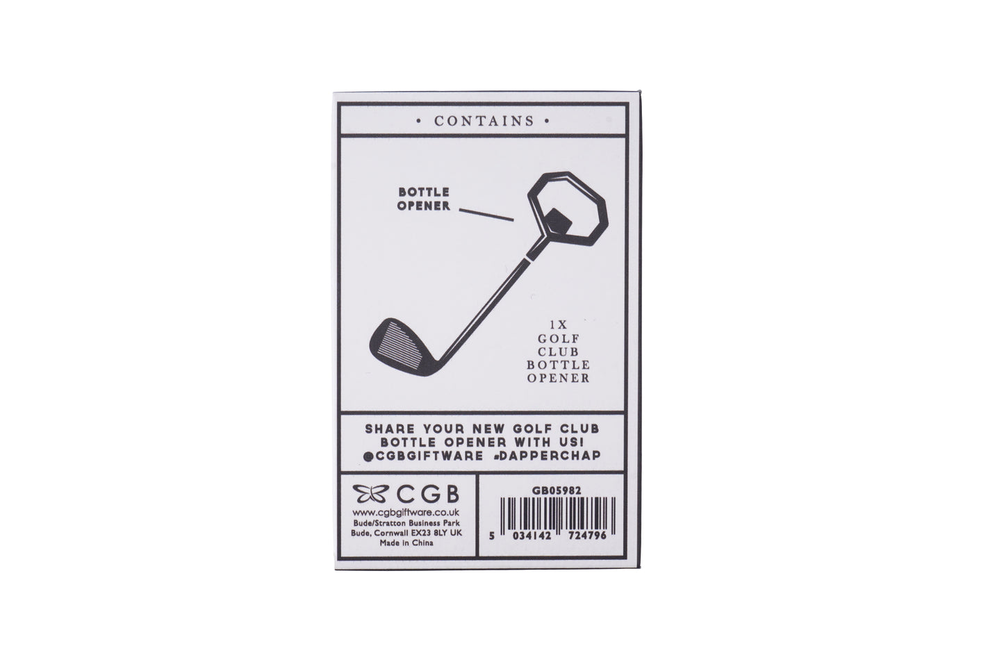 “Clubhouse Cheers” Golf Bottle Opener