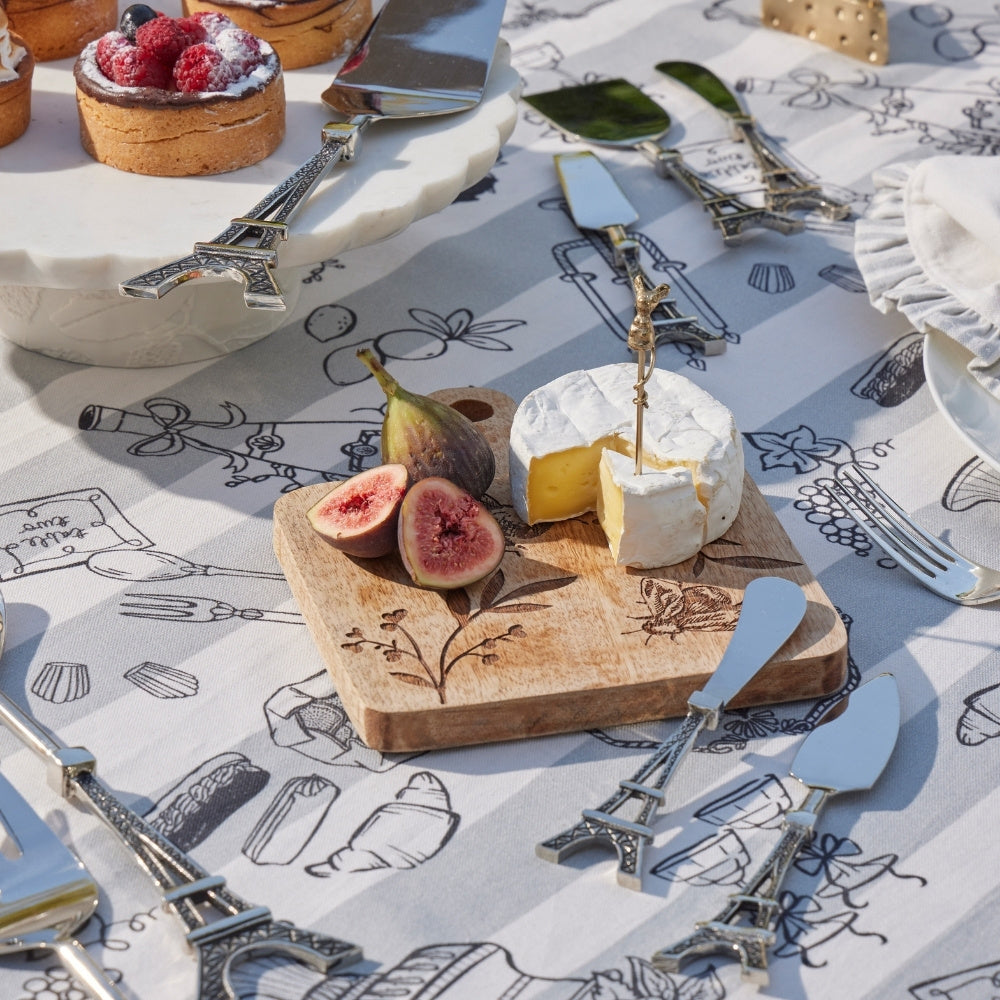 Eiffel Tower Elegance Cheese Knife Set (3pcs)