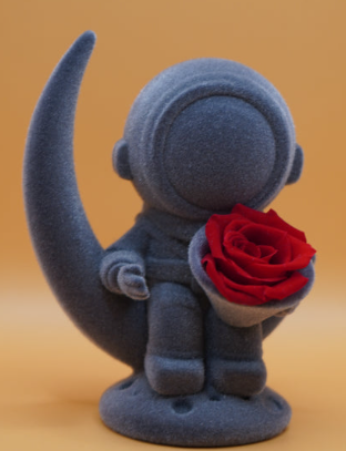 Moonlight Astronaut Preserved Rose