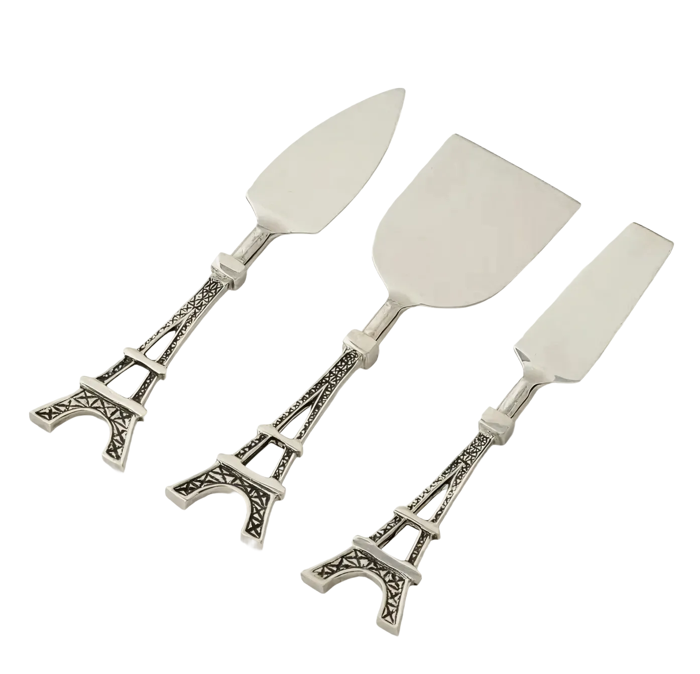 Eiffel Tower Elegance Cheese Knife Set (3pcs)