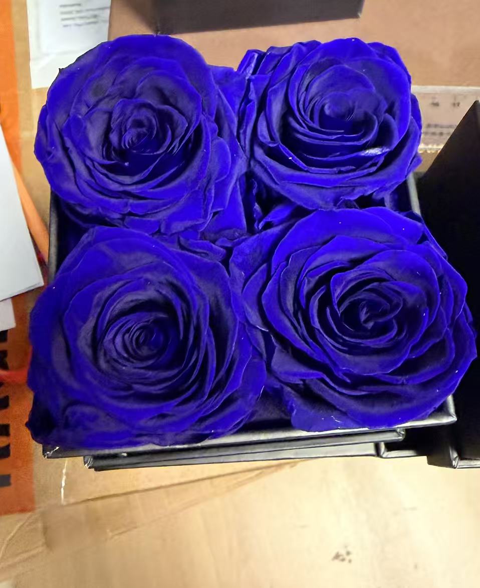 Preserved Rose Square Gift Box