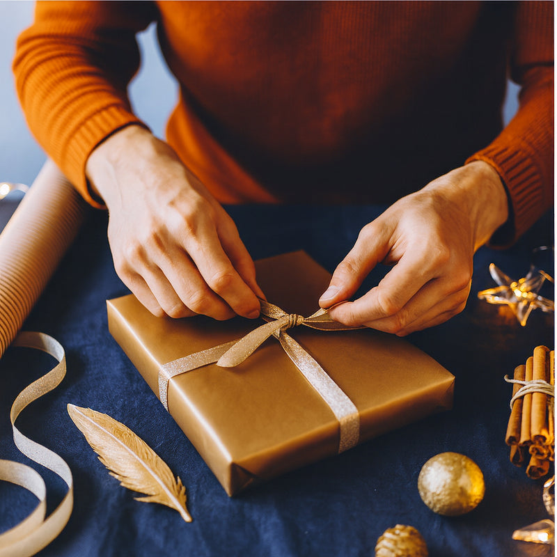 Affordable $1 gift wrapping service in Australia – hand wrapped gift by Giftoria