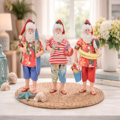 Aussie Santa Figurines