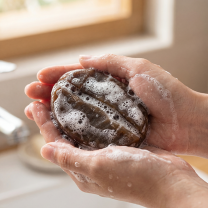 Gift-Ready Handmade Coffee Bean Soap