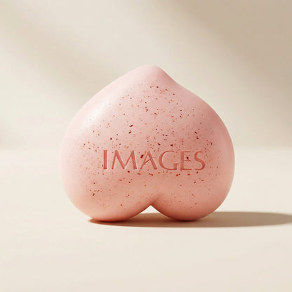 Peach Shaped Silk Protein Cleansing Soap