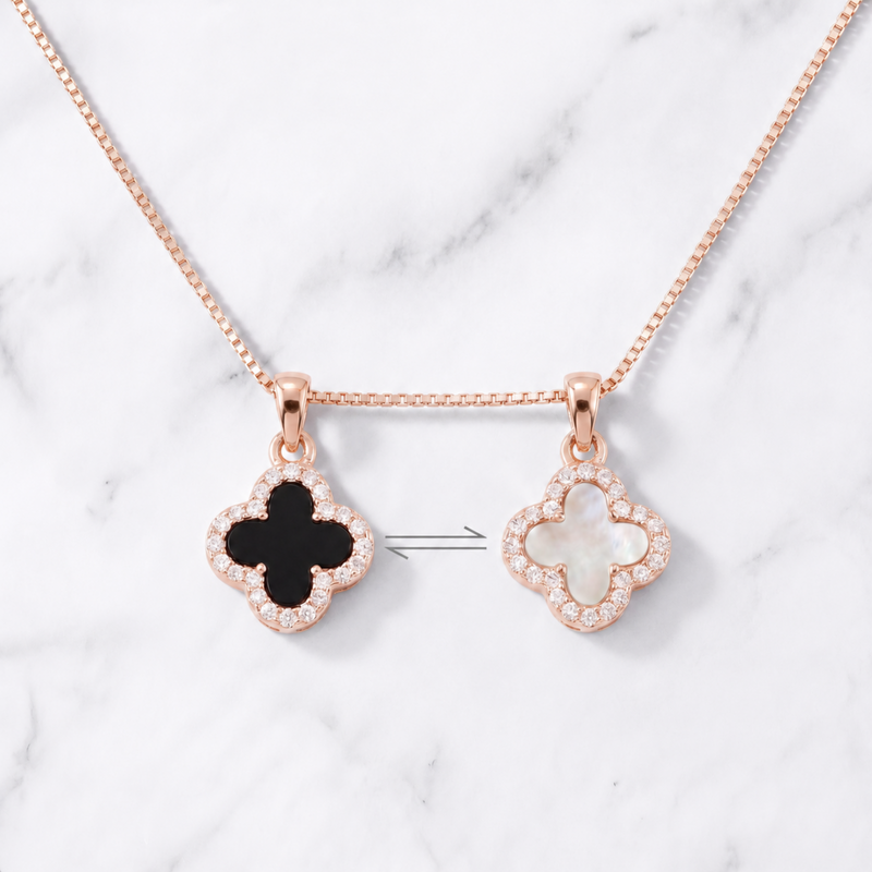 Rose Gold - White/Black