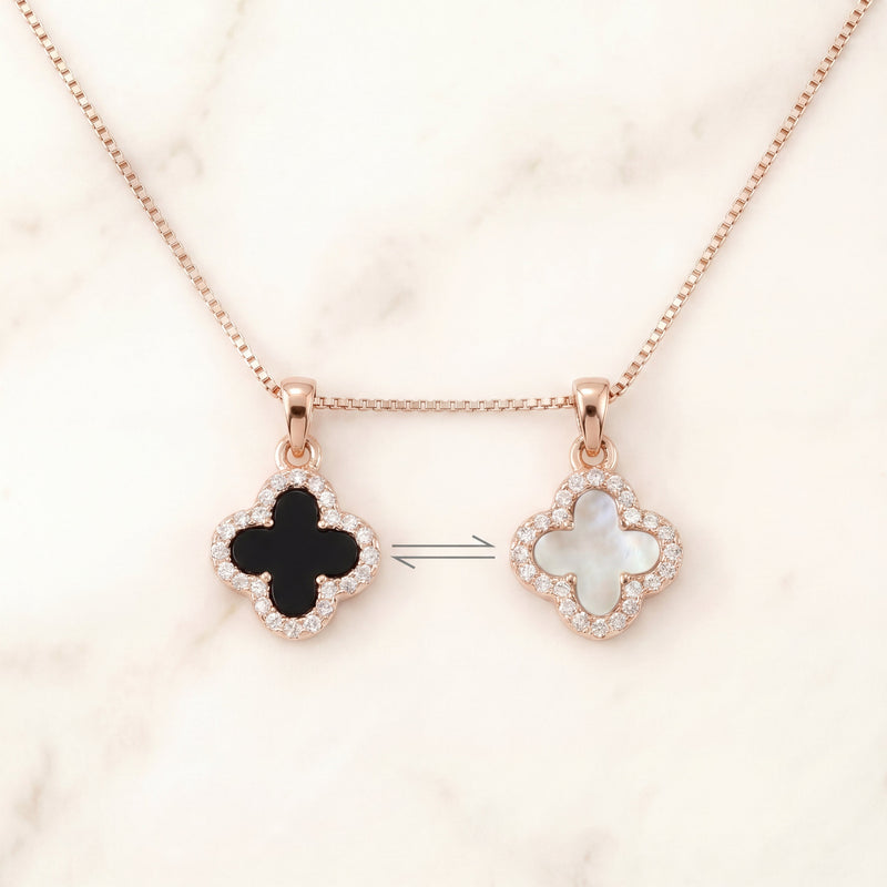 Rose Gold - White/Black